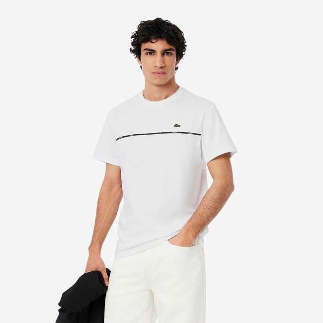 Camiseta de punto con ribetes Lacoste - LACOSTE