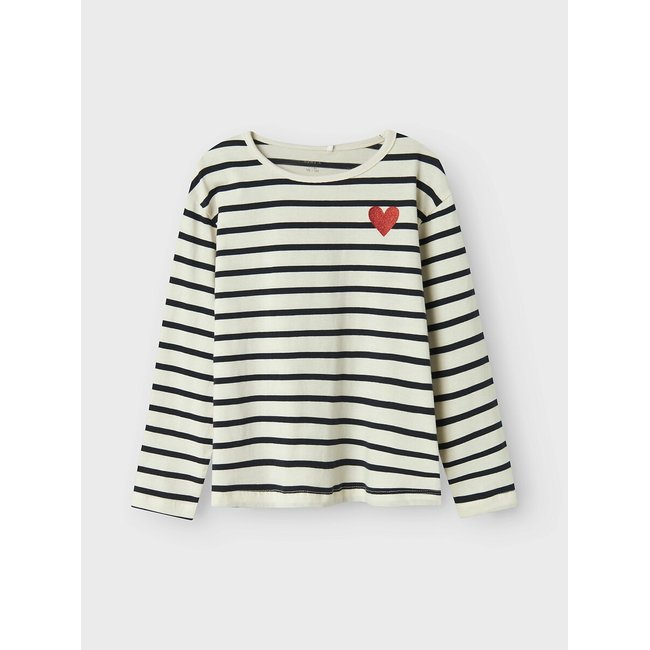 Gestreiftes Langarmshirt - NAME IT