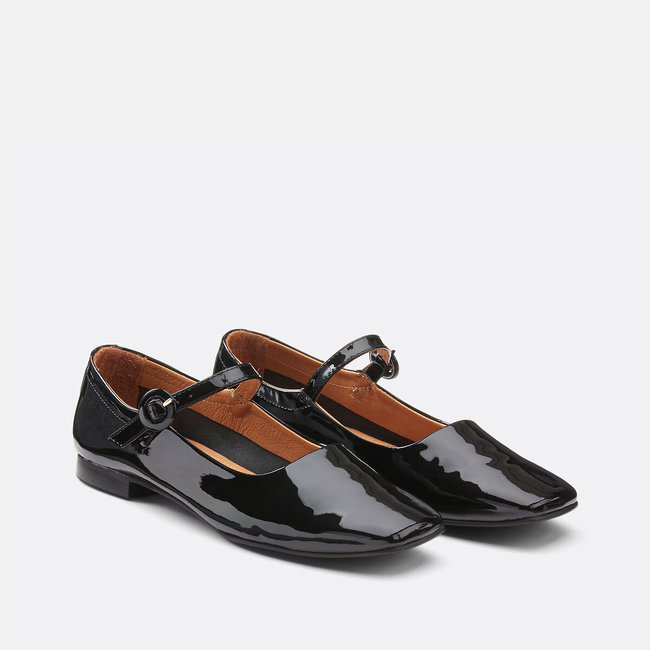 Ballerines babies en cuir vernis Gabriella - COSMOPARIS
