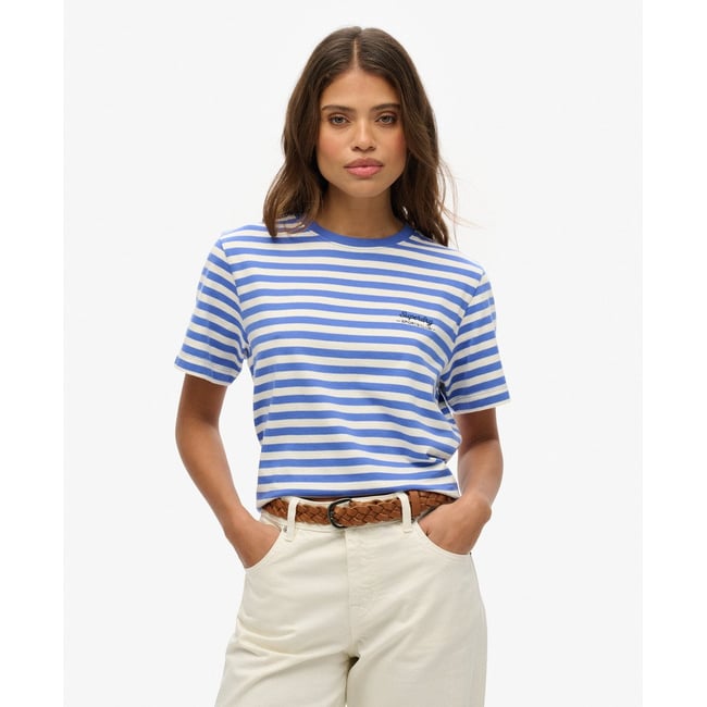 T-shirt rayé Country Club - SUPERDRY