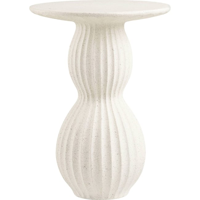 Table d'appoint ronde sculpturale NEWTOWN - RECOLLECTION