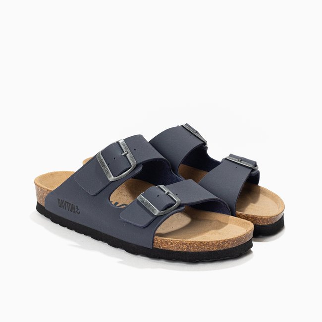 Sandales ATLAS pour enfants bleu marine <span itemprop=