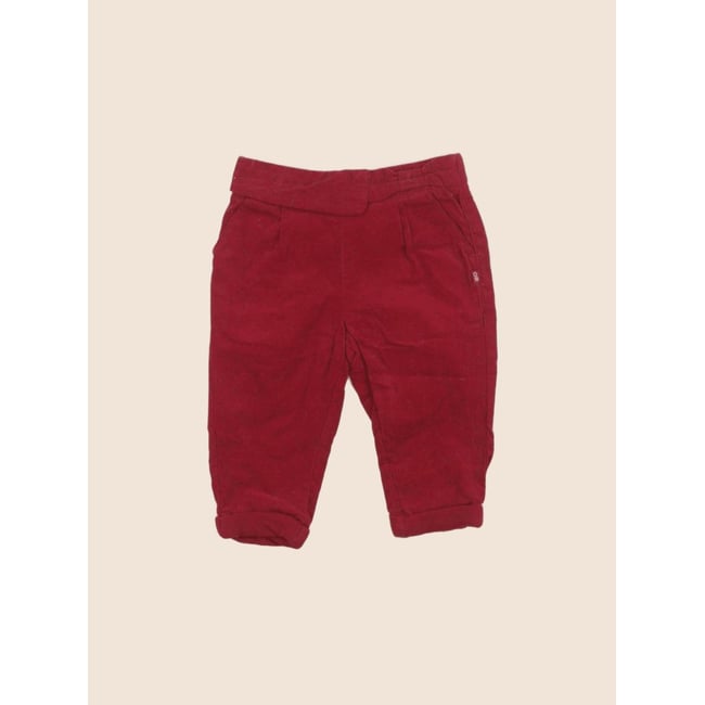 Pantalon - Très bon état rouge <span itemprop=