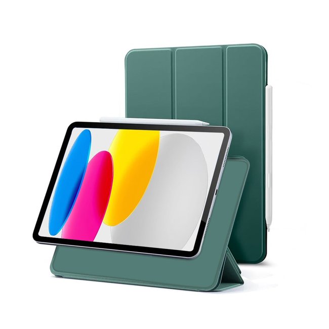 Etui iPad 10.9 Pouces 10ème Génération (2022) vert <span itemprop=