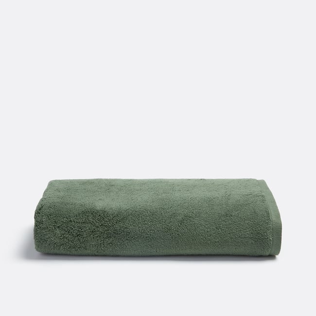 Serviette de bain moelleuse en éponge pur coton, 500g/m2, TALMONT - LA REDOUTE INTERIEURS