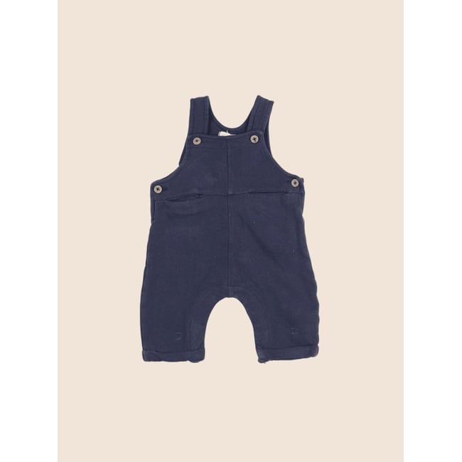 Salopette - Etat satisfaisant bleu <span itemprop=