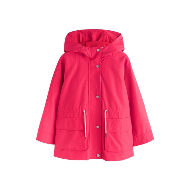 Anorak imperméable style pêcheur rouge <span itemprop=