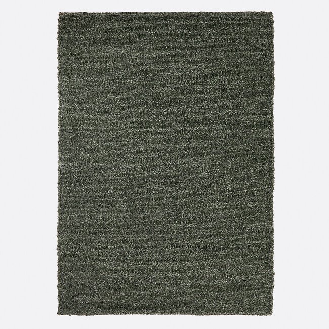 Tapis effet tricot, Hamea vert <span itemprop=