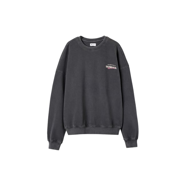 Sweat manches longues anthracite <span itemprop=