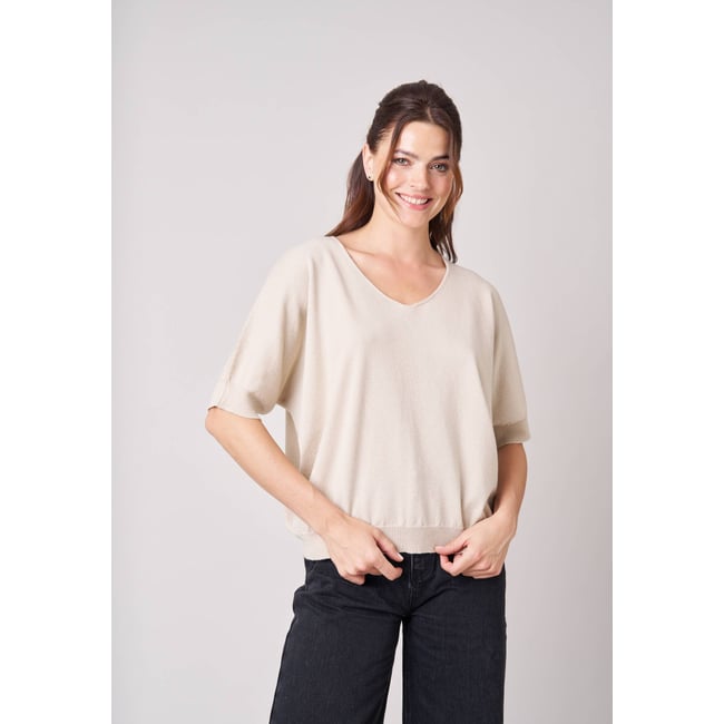 Pull femme effet brillant ZOFIA - DEELUXE