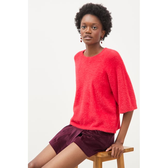 Pull droit manches 3/4 col rond - BONOBO