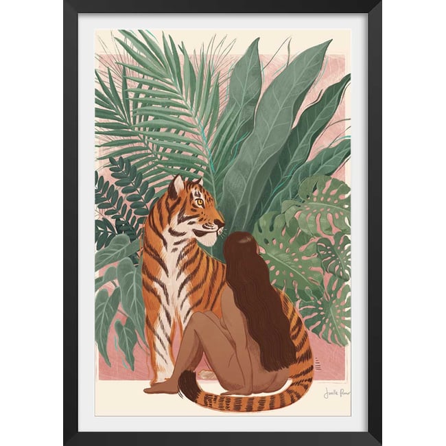 Poster jungle woman - HEXOA