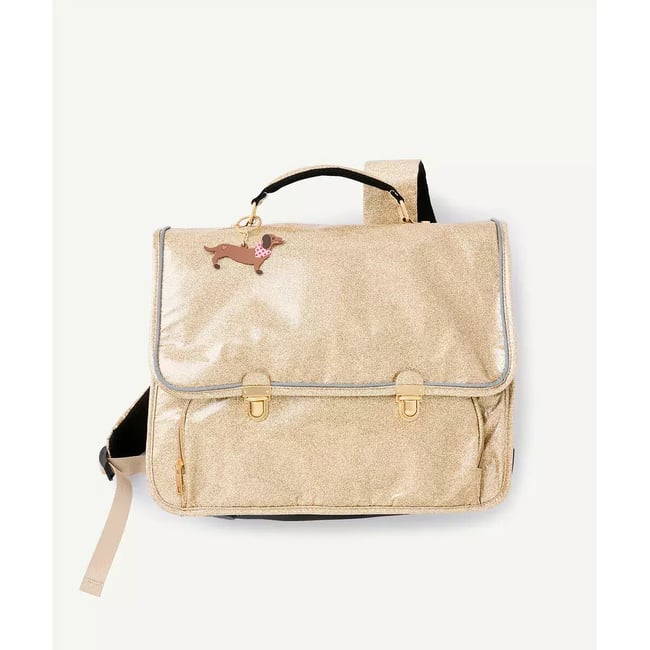 Zaino con paillettes oro bianco TAPE A L'OEIL
