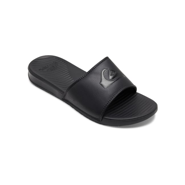 Claquettes BRIGHT COAST noir solid black <span itemprop=