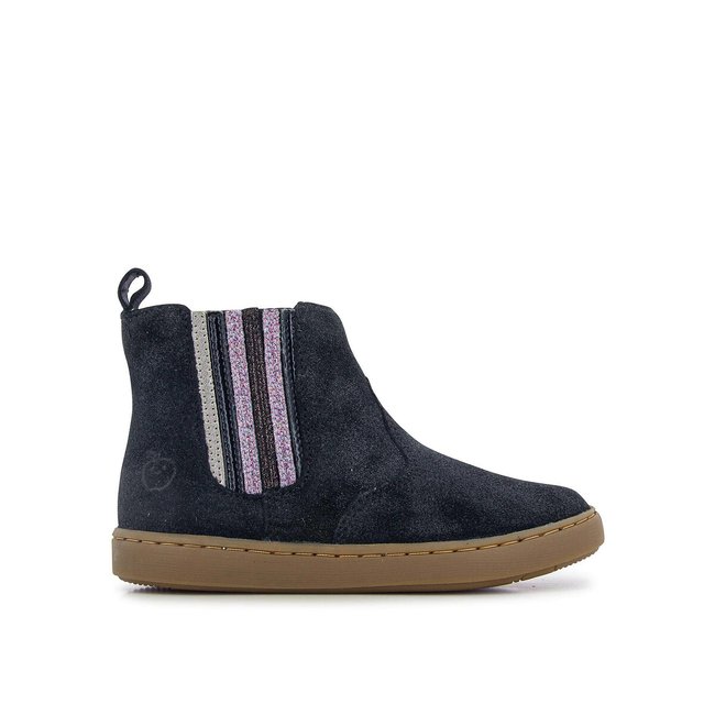 Lederboots Play New Shine schwarz <span itemprop=