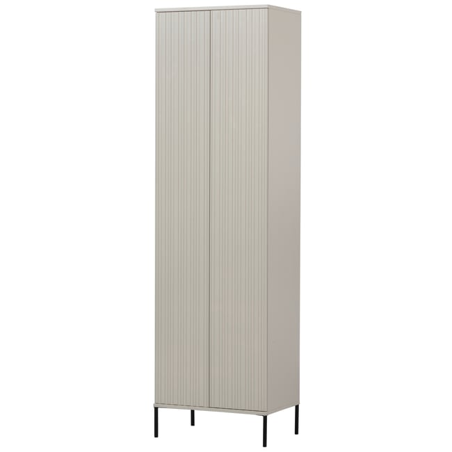 Armoire 2 portes 1 tiroirs en pin NEW GRAVURE Couleur dust <span itemprop=