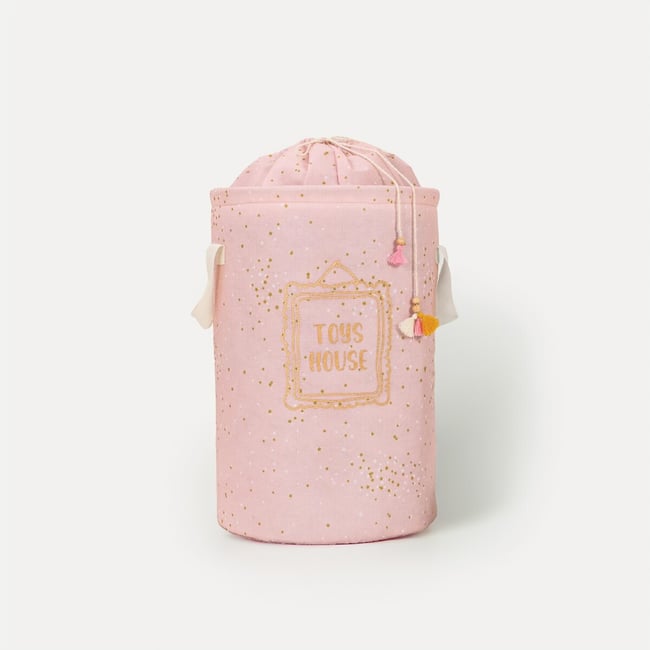 Корзина из войлока ALS / АЛС розовый мел SO'HOME