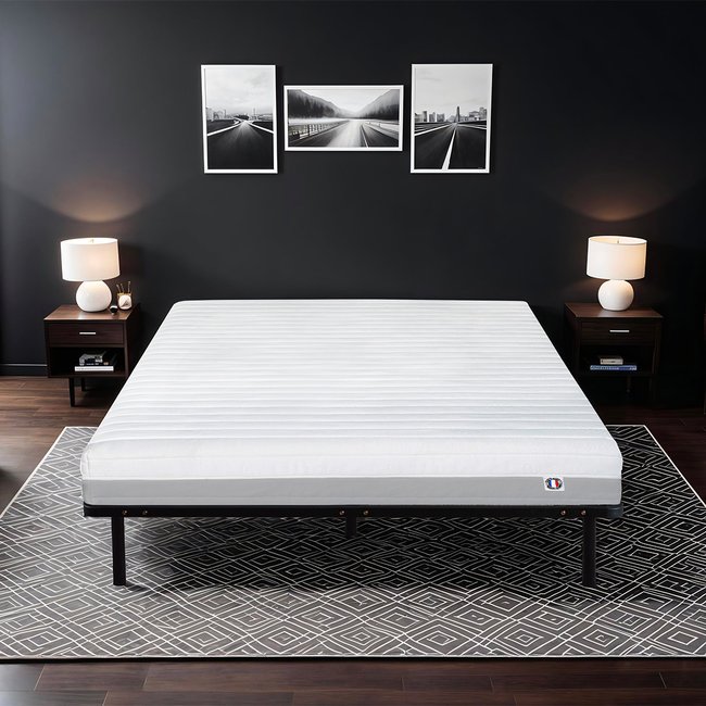 Matelas Mousse Haute Densité VENUS Couleur blanc <span itemprop=