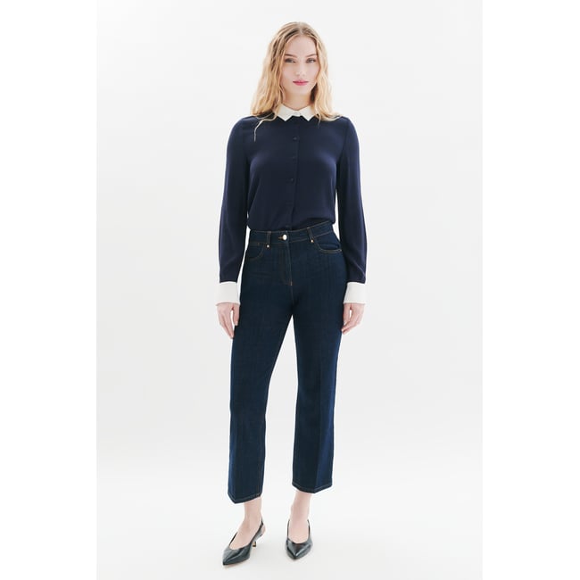 Pantalon COME2 denim brut <span itemprop=