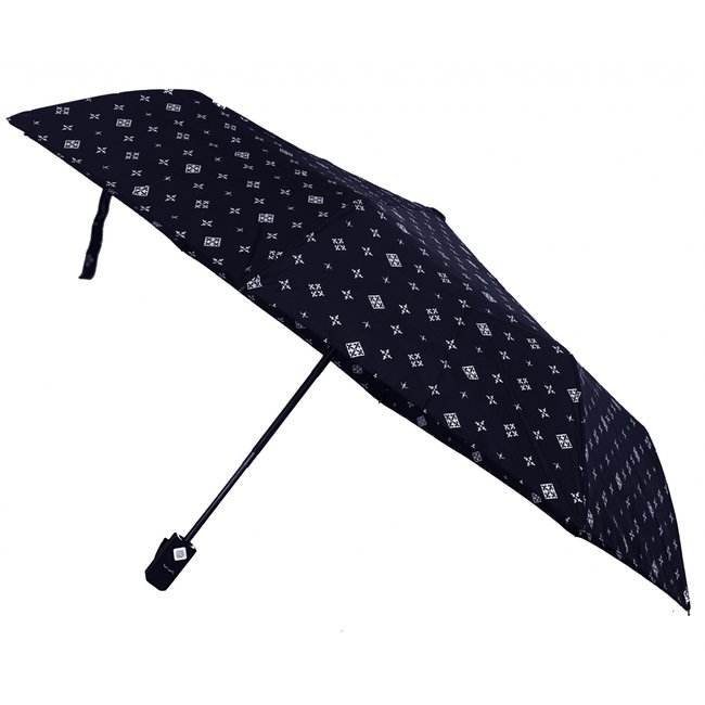 Parapluie pliable avec ouverture et fermeture automatique Happy Swan - BLEU CERISE