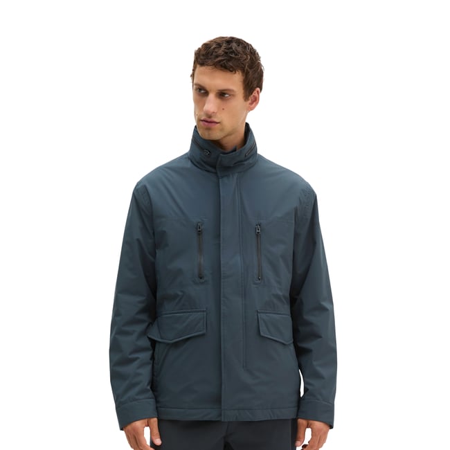 Veste d'extérieur MOP x Function, coupe standard avec intérieur matelassé bleu <span itemprop=