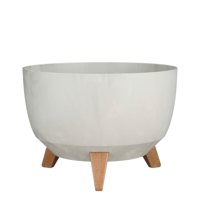 Bac à plantes DOPPIO Couleur gris <span itemprop=