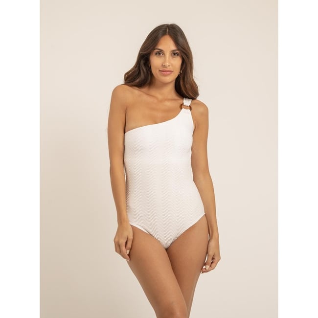 Maillot 1 Pièce Col Asymétrique Gemma - DONA LISA