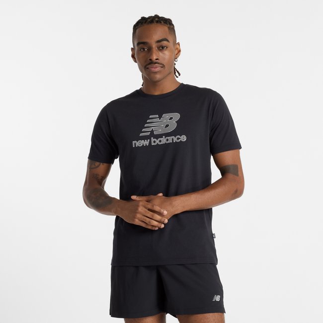 Heathertech Logo T-Shirt T-shirt col rond manches courtes. - NEW BALANCE