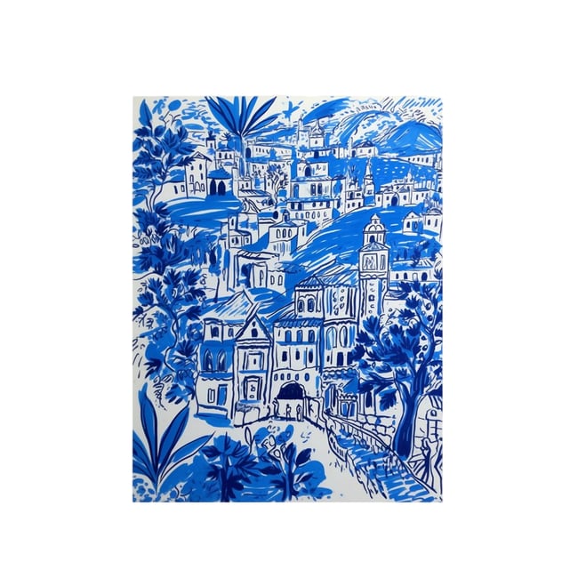 Affiche avec tableau décoratif, 50 x 70 cm Couleur beige <span itemprop=