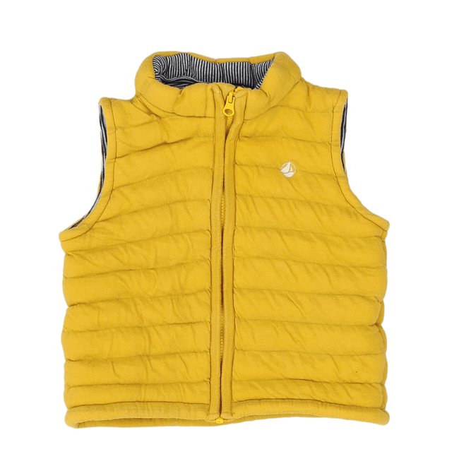 Doudoune bébé - Très bon état jaune <span itemprop=