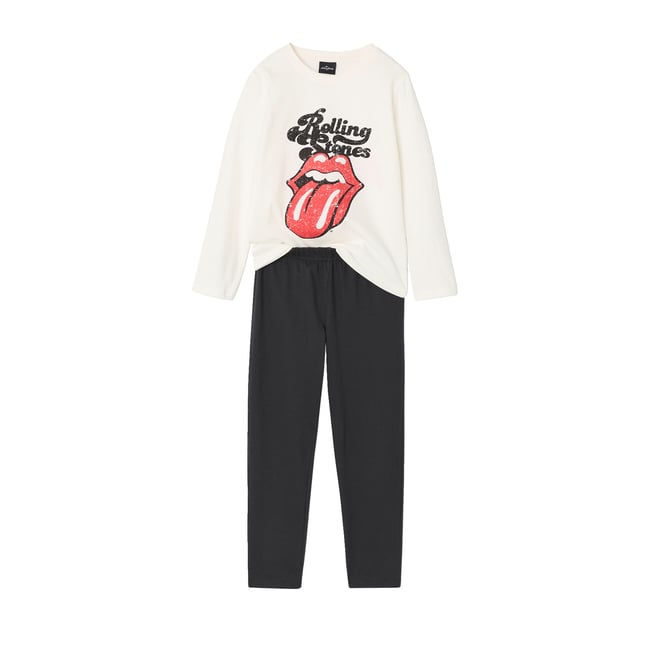 Pyjama Rolling Stones anthracite <span itemprop=