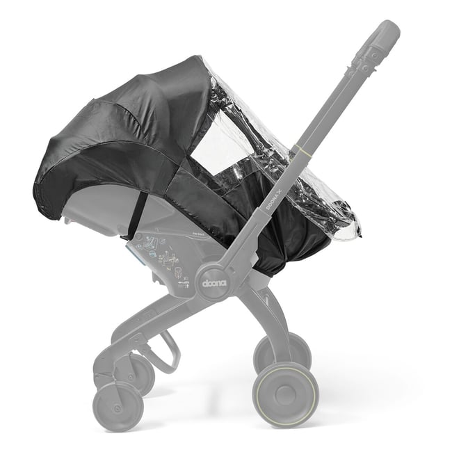 X Rain Cover, black, DOONA