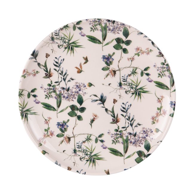 Assiette plate   27 cm (lot de 6)-CHAMPÊTRE Couleur décoré <span itemprop=