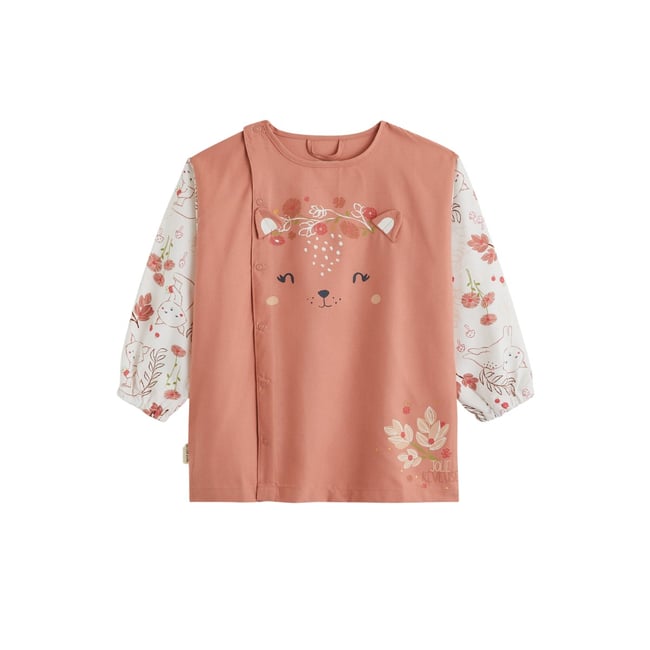 Tablier enfant Petite Rêveuse rose <span itemprop=