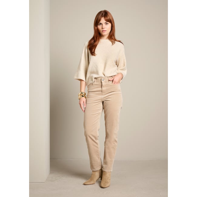 Pantalon droit en velours côtelé - LOLALIZA