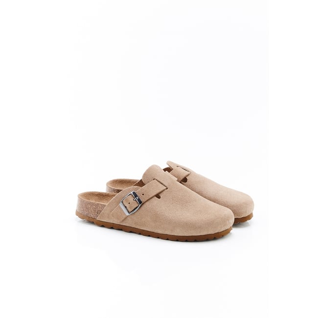Mules-sabots Piedical marron taupe <span itemprop=