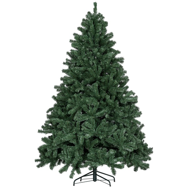 Sapin de Noël Plastique Vert Couleur vert <span itemprop=