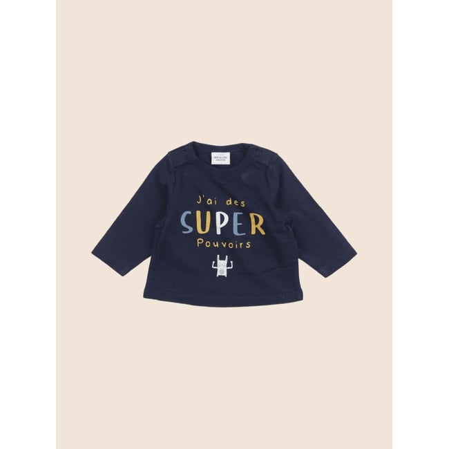 Tee-shirt - Très bon état bleu <span itemprop=