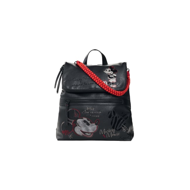 Sac à dos Mickey moyen Disney™ noir <span itemprop=