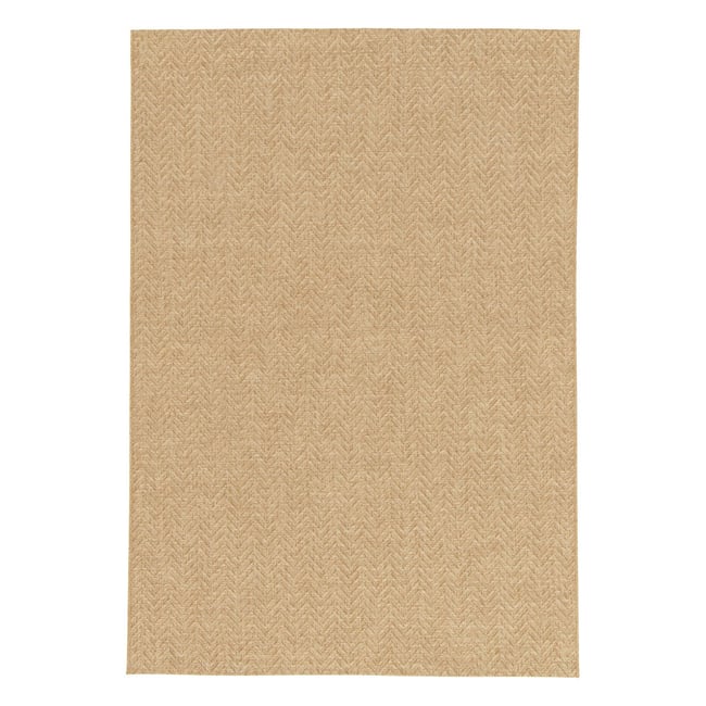 Tapis intérieur rectangulaire  OLIVER Couleur effet jute coloris naturel <span itemprop=