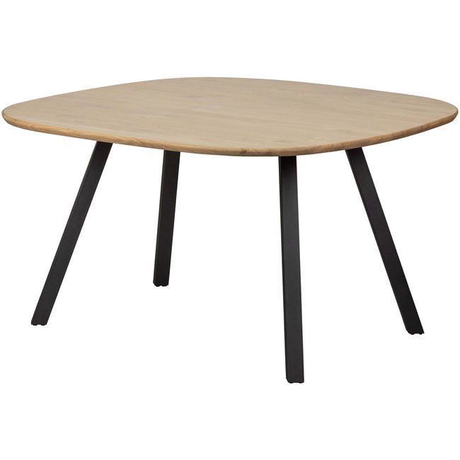 Table à manger organique chêne 4 couverts TABLO Couleur naturel <span itemprop=