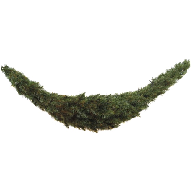 Guirlande de Noël FOREST FROSTED Couleur vert <span itemprop=
