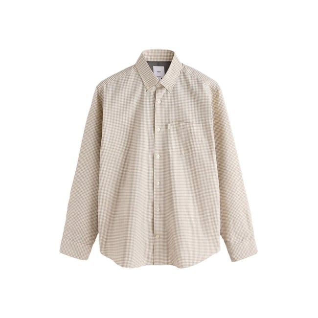 Chemise oxford standard boutonnée blanc <span itemprop=