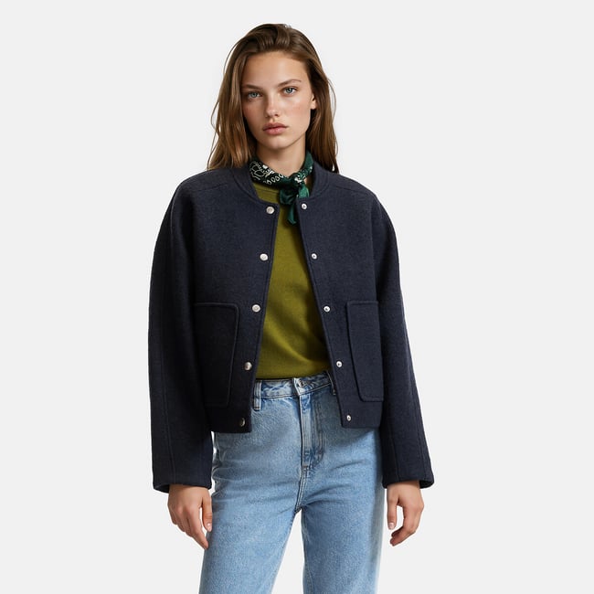 Blouson court pressionné - LA REDOUTE COLLECTIONS