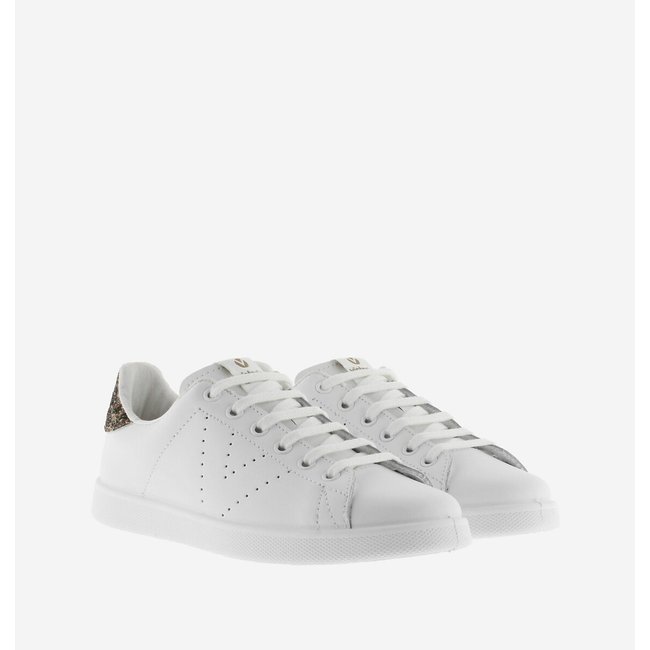 Scarpe da ginnastica in pelle bianco VICTORIA