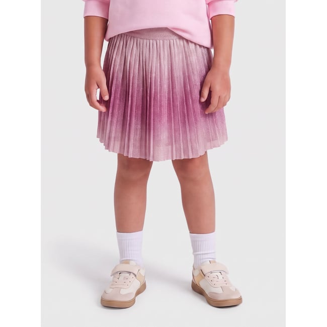 Jupe Froncée rose wine <span itemprop=