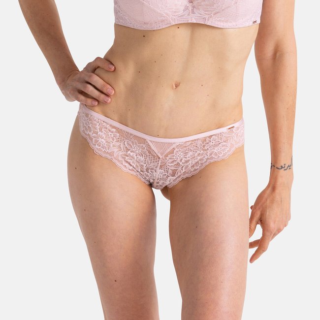 Slip Saylor, Spitze rosa <span itemprop=