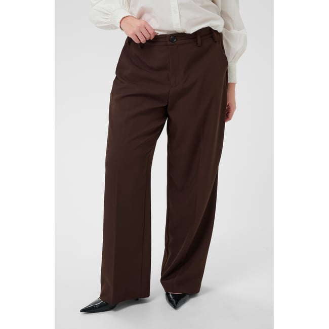 Pantalon de costume marron coffee bean <span itemprop=