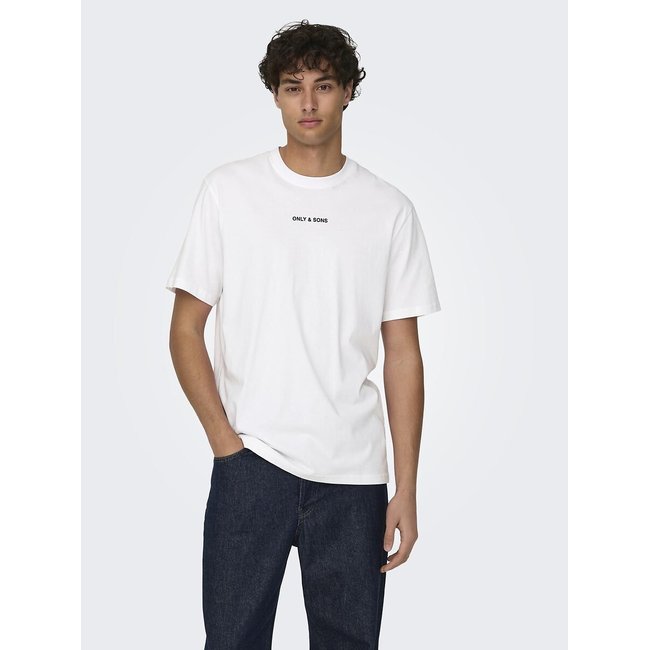 Camiseta recta con logo - ONLY & SONS