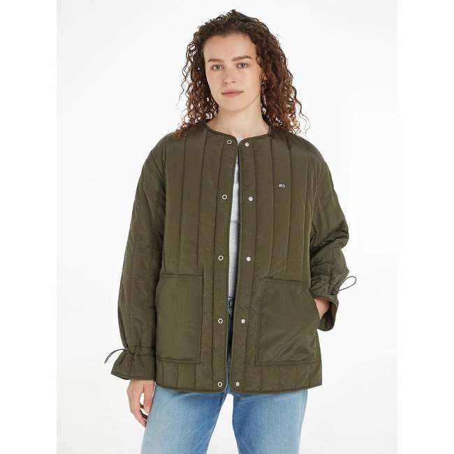 Steppjacke khaki <span itemprop=